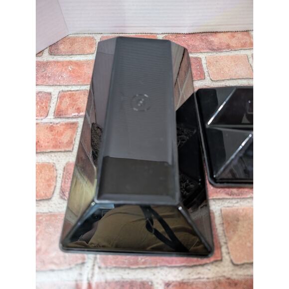 TUPPERWARE 4 Piece GET TOGETHER Buffet Server TRAY Set SMOKY BLACK w lids 1385-3 - Picture 7 of 7